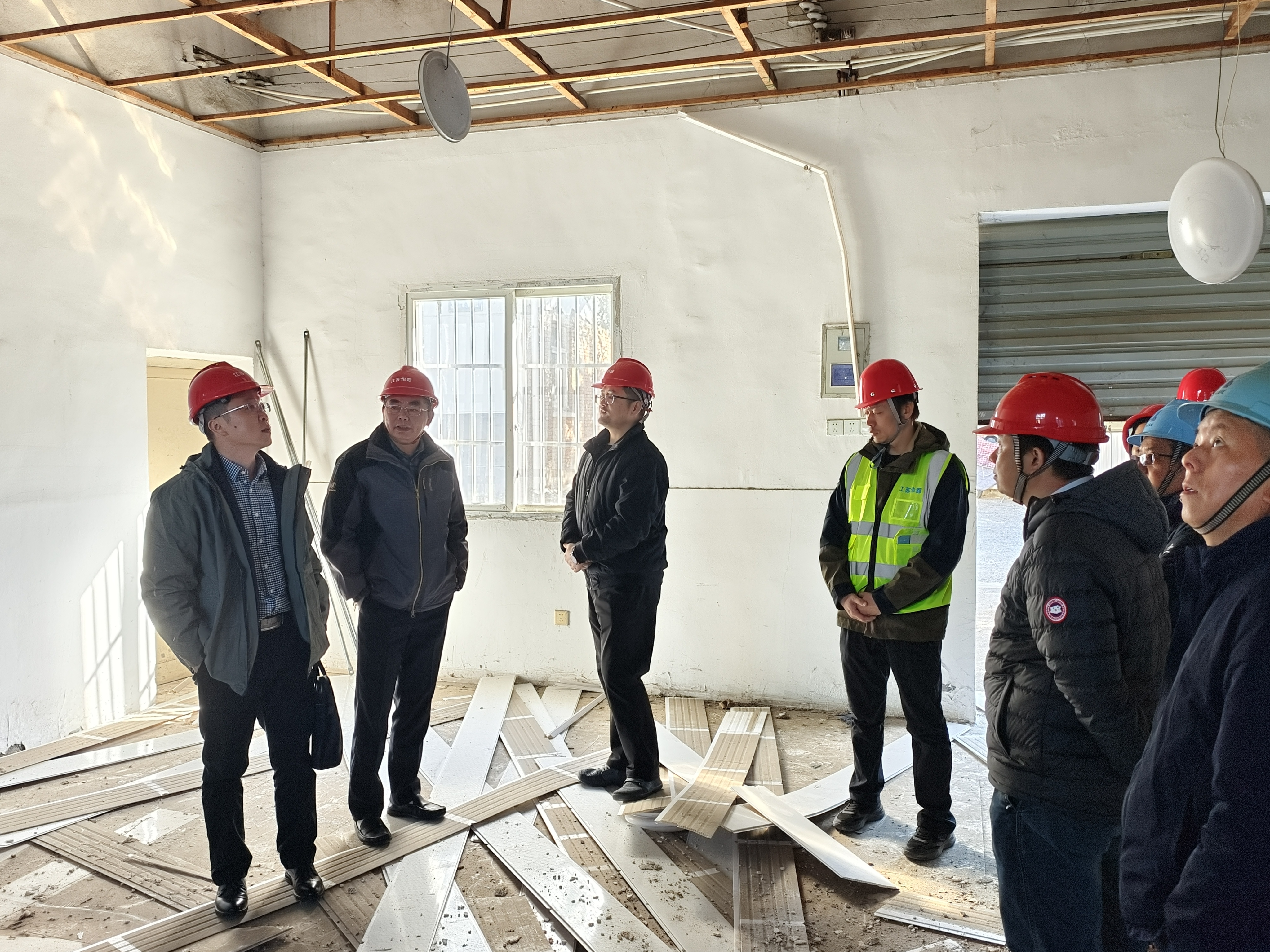 海洋院与华都公司到项目现场进行调研检查