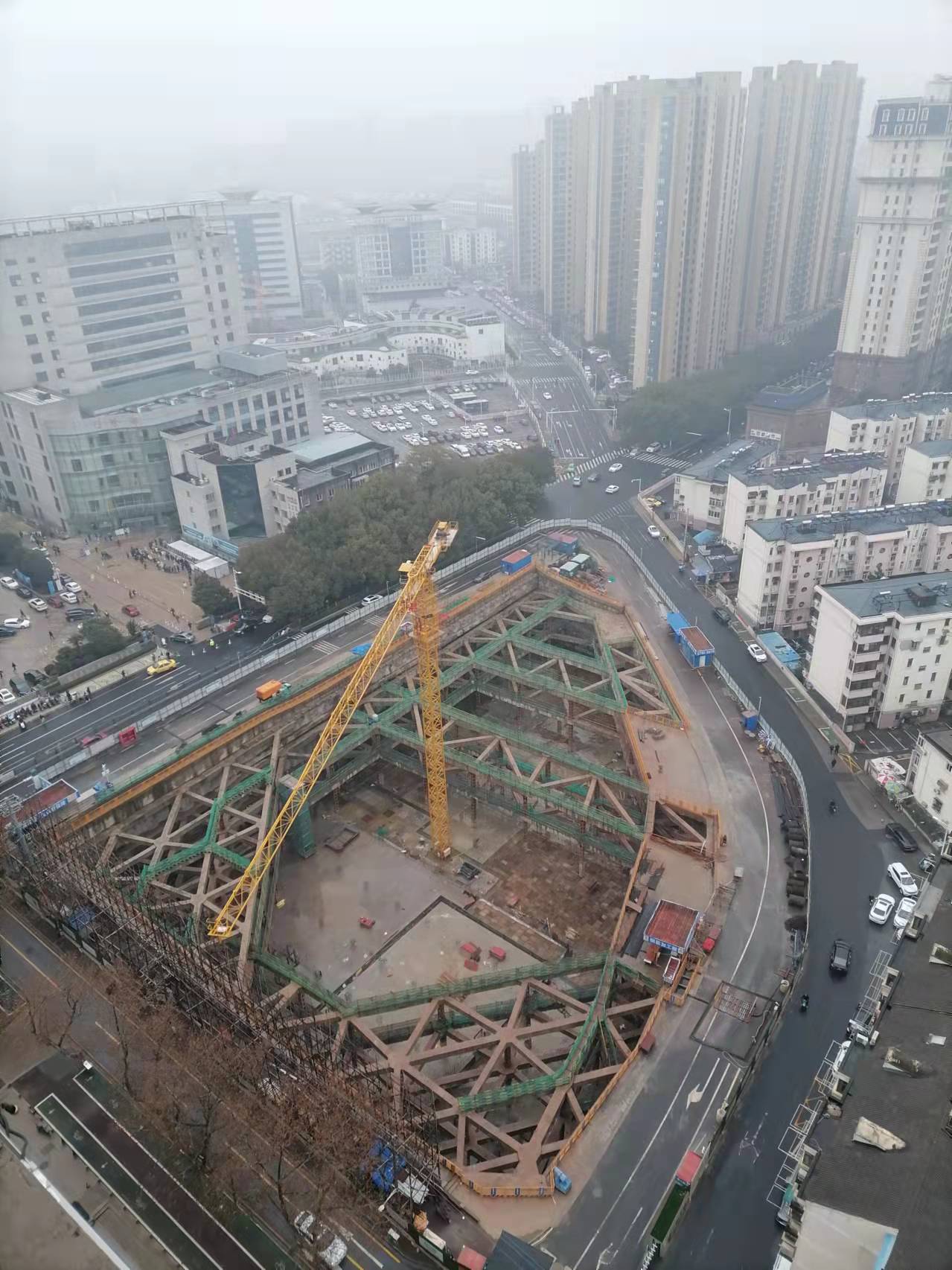 南京市江宁医院中心花园地下人防工程（暨装配整体式试验性地下工程）基坑支护