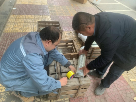 华都公司坚守一线全力推进项目建设